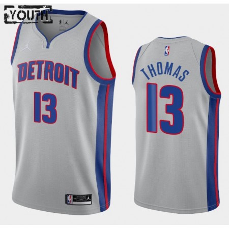 Maillot Basket Detroit Pistons Khyri Thomas 13 2020-21 Jordan Brand Statement Edition Swingman - Enfant